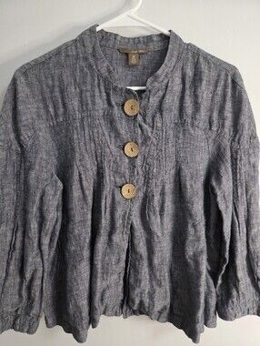 Pink Twill Brand Linen Jacket Size Medium